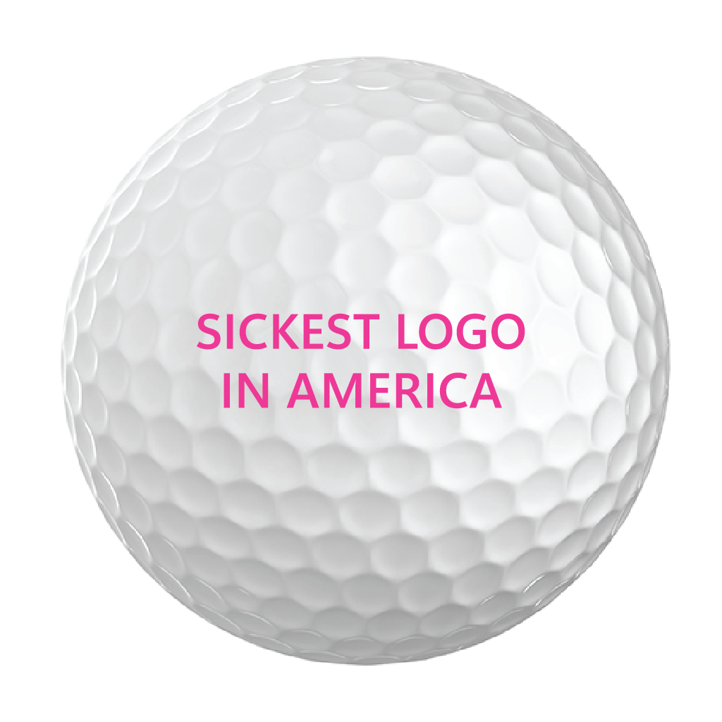 Sickest Logo in America Titleist ProV1 Golf Ball (Sleeve of 3)